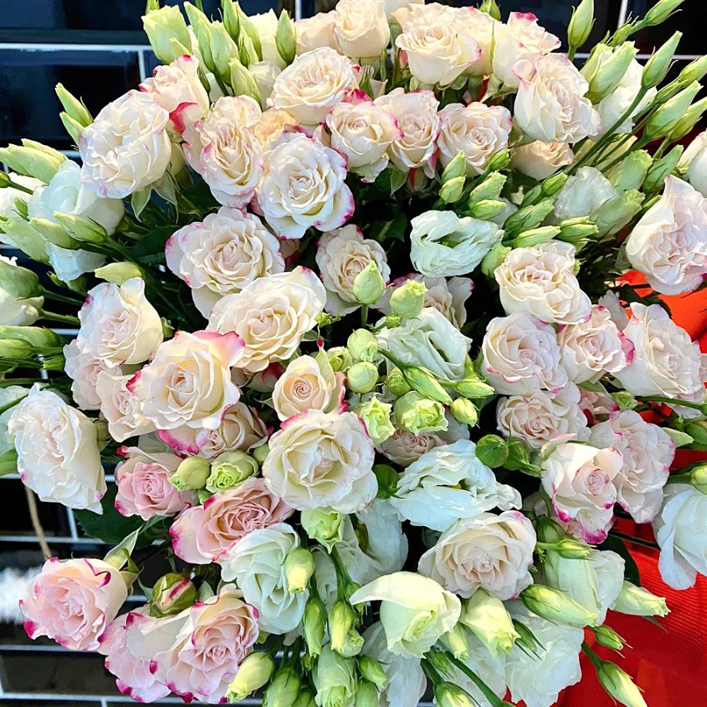 Букеты с эустомой