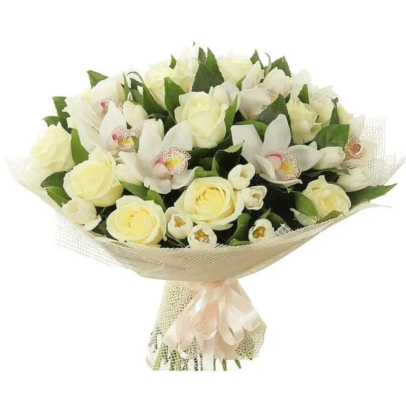 Букет «Белоснежная улыбка»