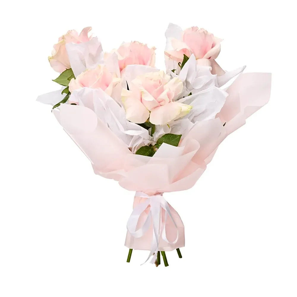 Букет из 5 французских роз