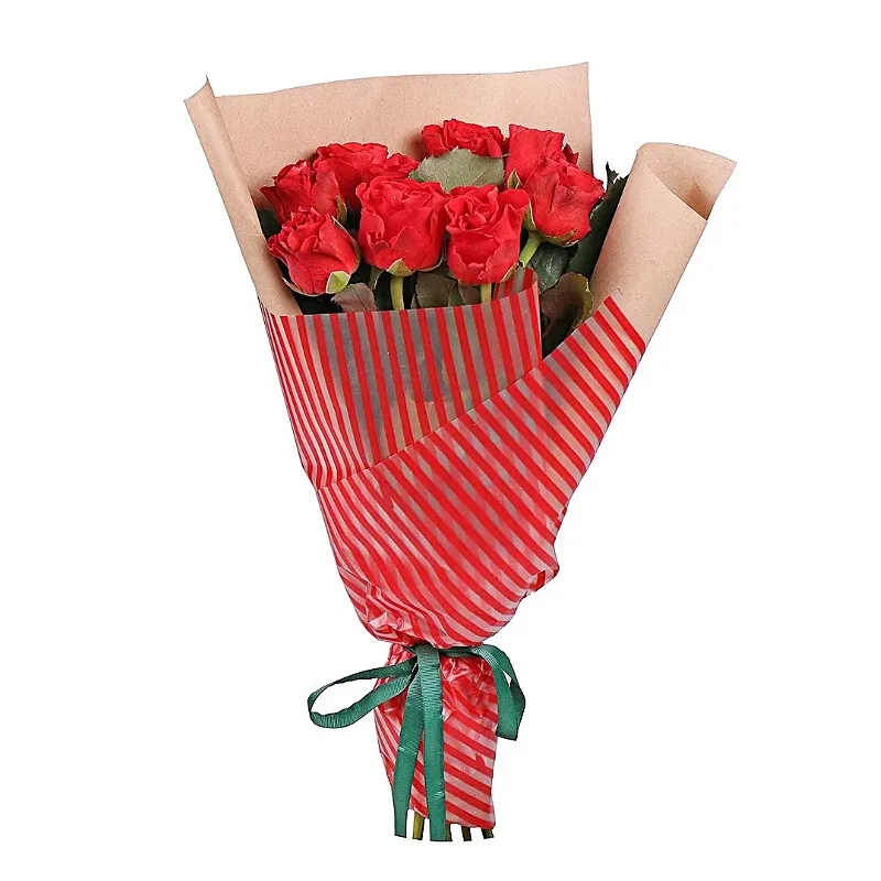 Букет из 9 кенийских роз