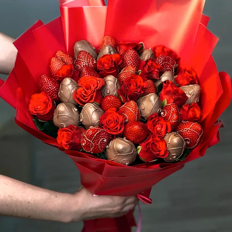 Букет из клубники 