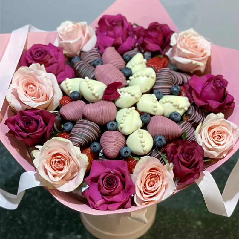 Букет из клубники 