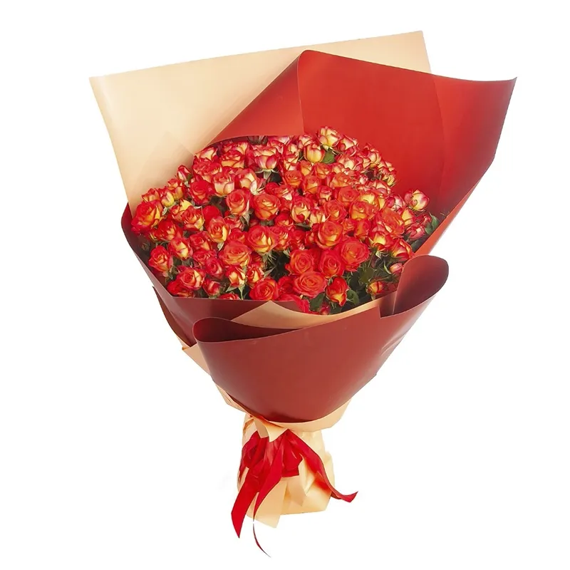 Букет из 51 кустовой розы