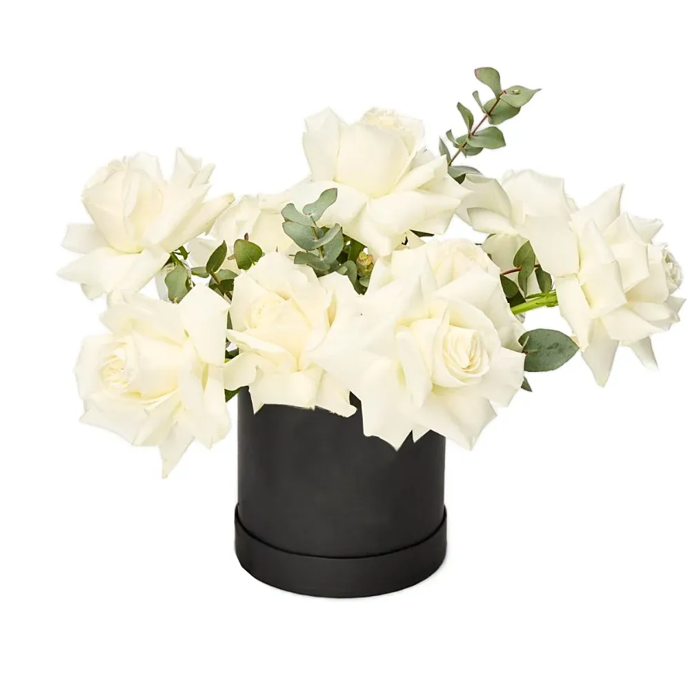 Цветы в коробке