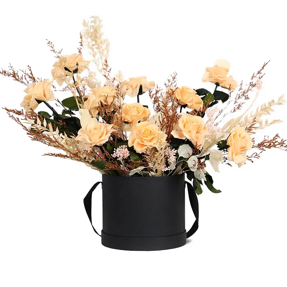 Цветы в коробке