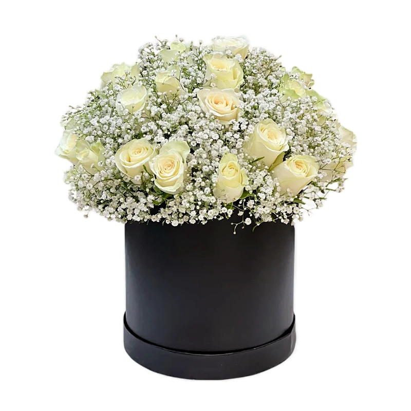 Цветы в коробке 