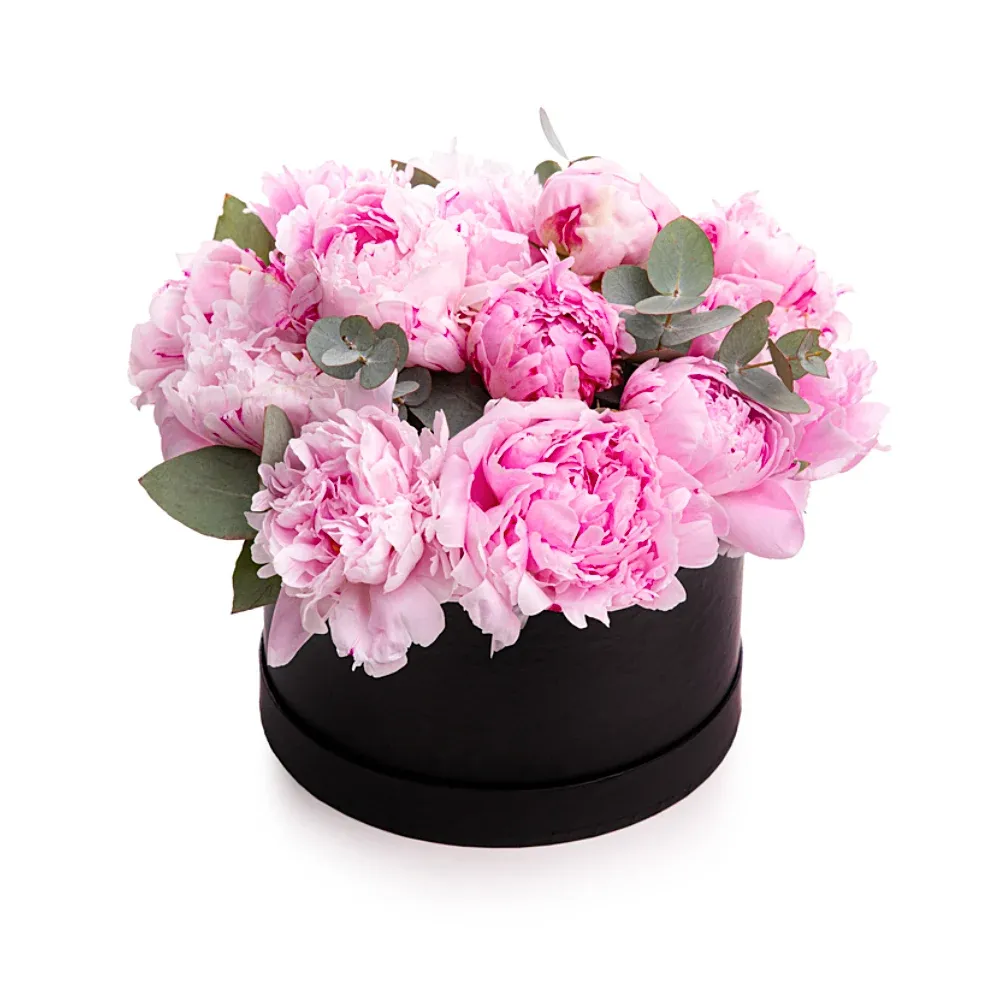 Цветы в коробке