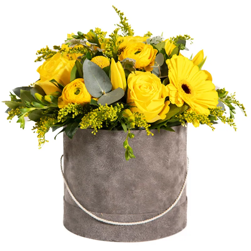 Цветы в коробке 