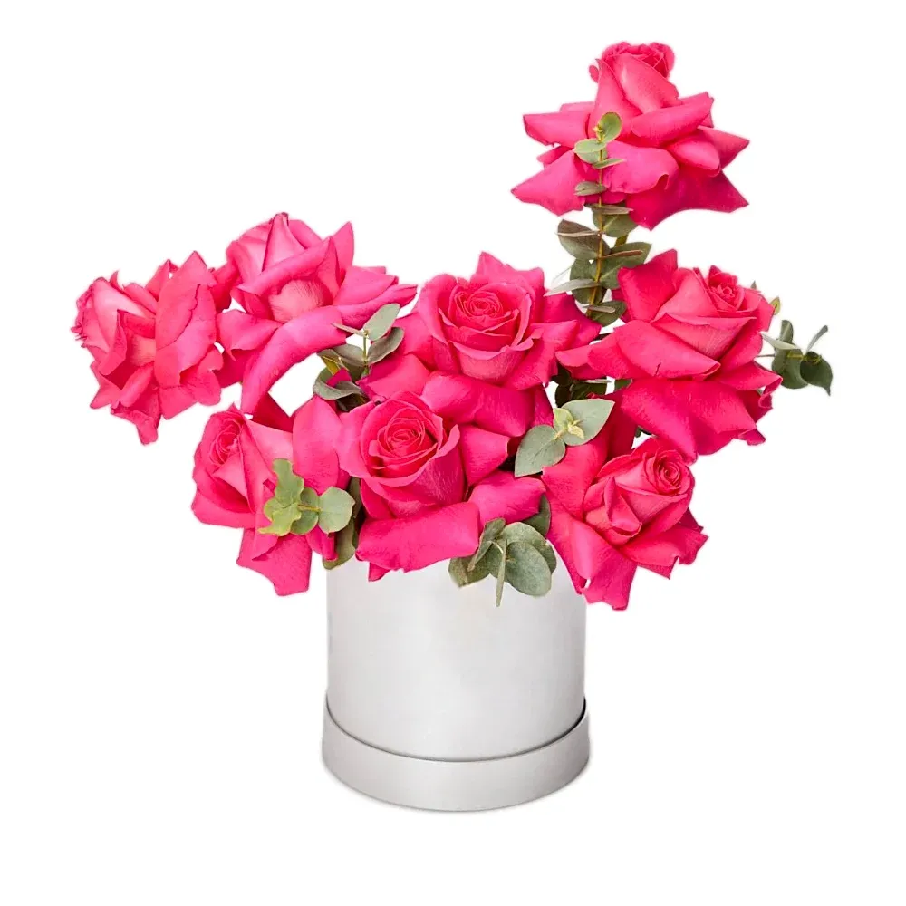 Цветы в коробке