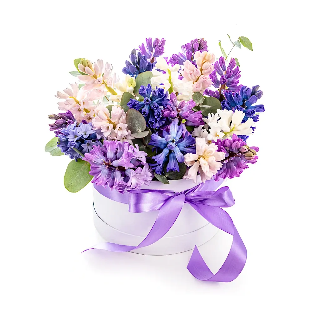 Цветы в коробке 