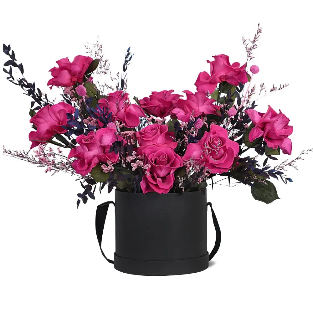 Цветы в коробке