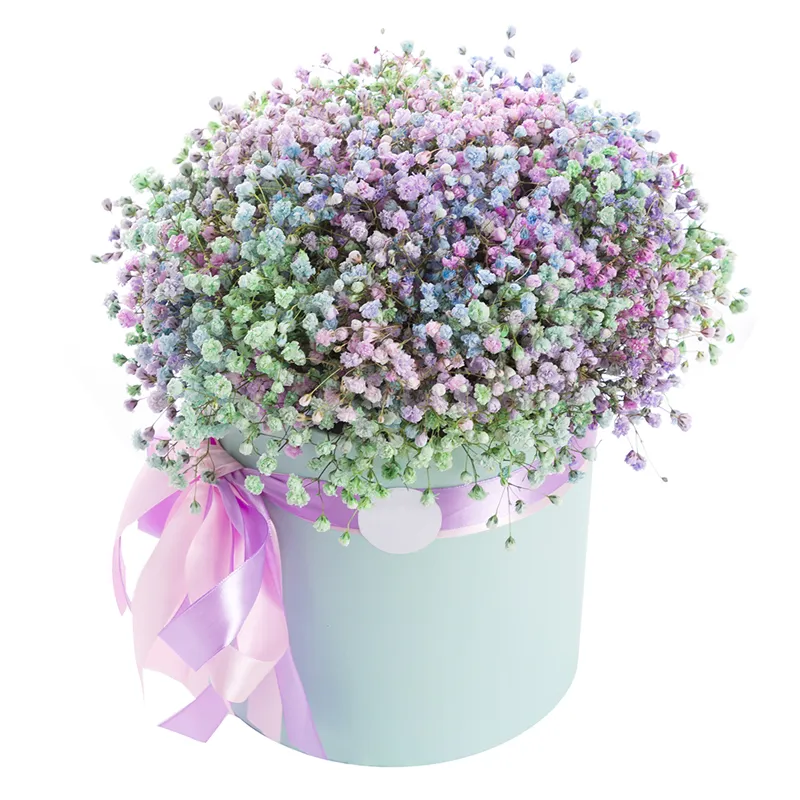 Цветы в коробке «Звонкий смех»