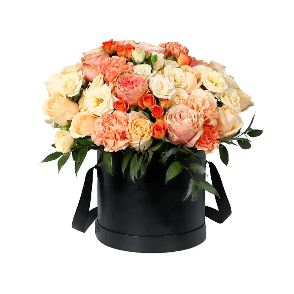 Цветы в коробке 