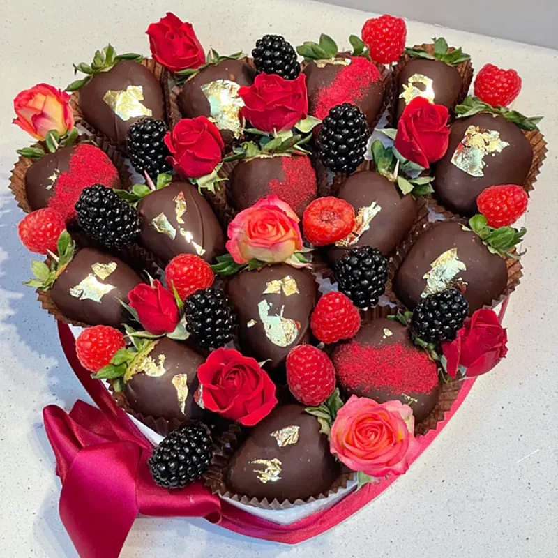 Коробка в форме сердца 