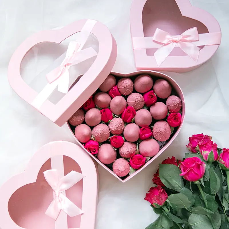 Коробка в форме сердца 