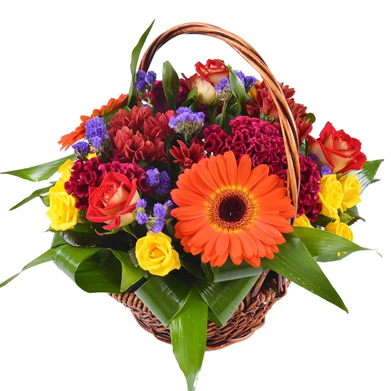 Корзина с цветами 