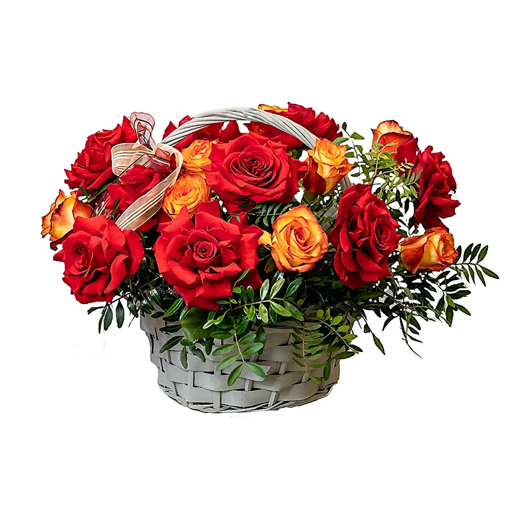 Корзина с цветами