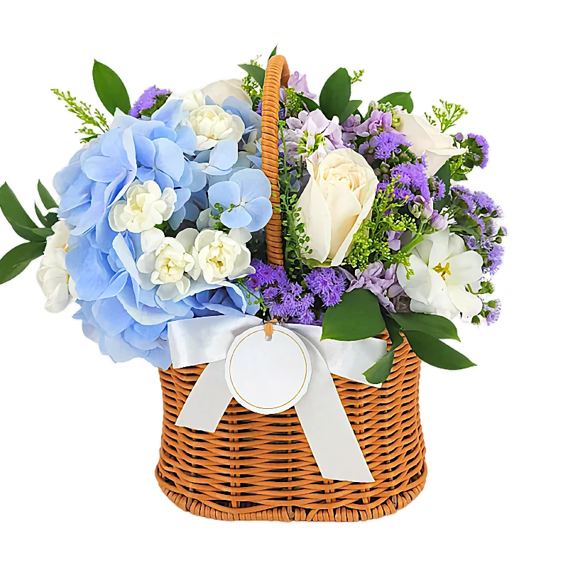 Корзина с цветами