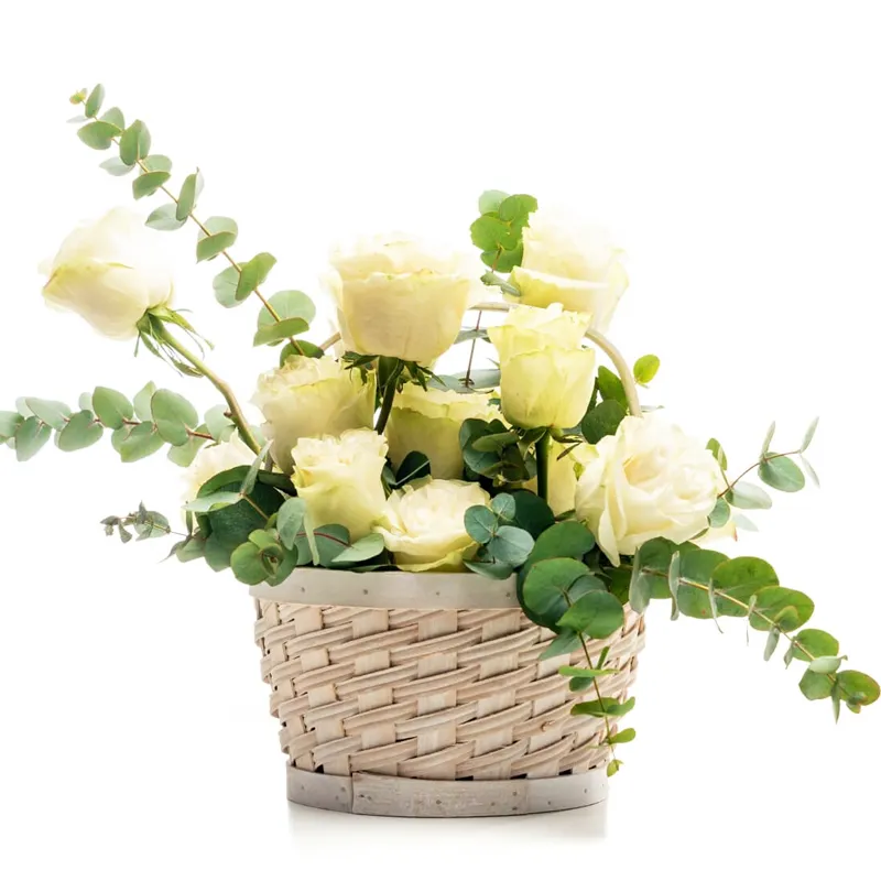 Корзина с цветами 