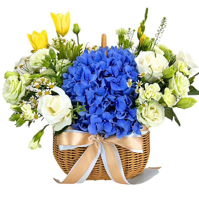 Корзина с цветами