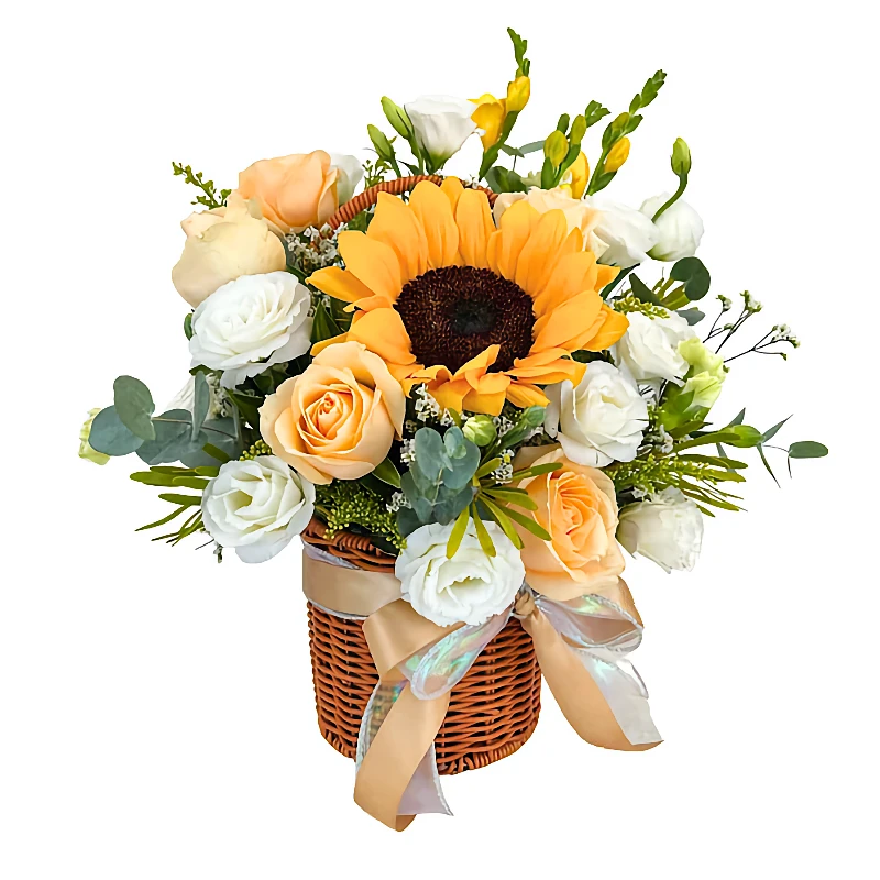 Корзина с цветами 