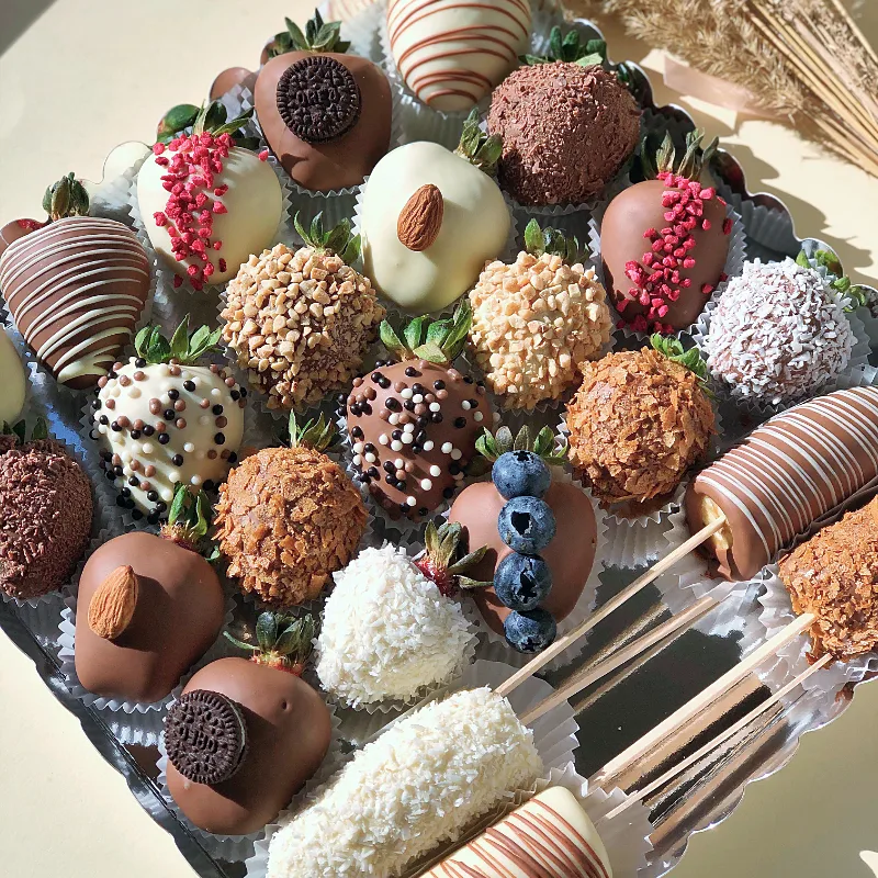 Набор клубники в шоколаде 