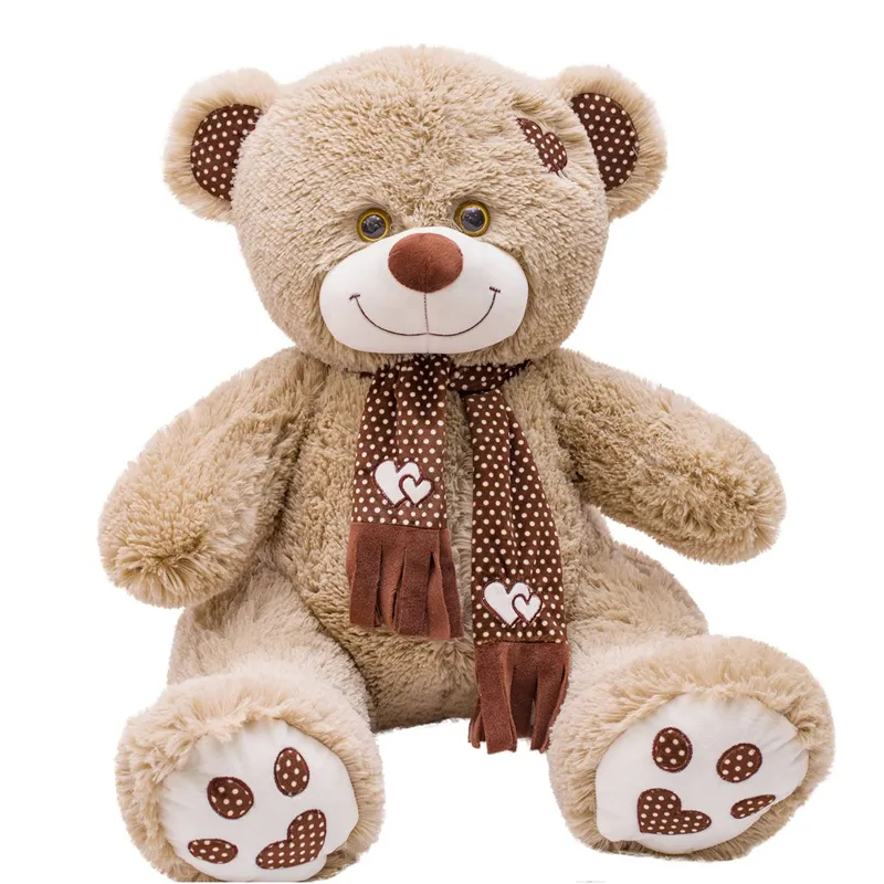Плюшевый мишка коричневый